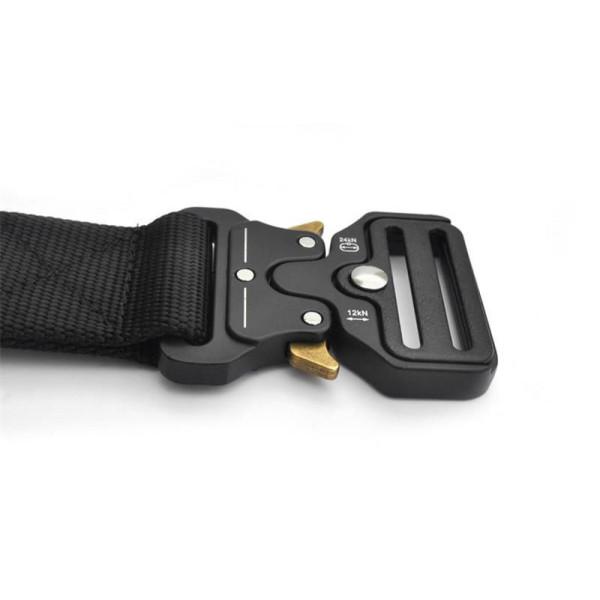 Pas Wojskowy Czarny PW-009B