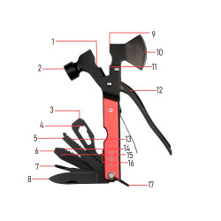 Multitool BSH ADVENTURE MT-003B 2