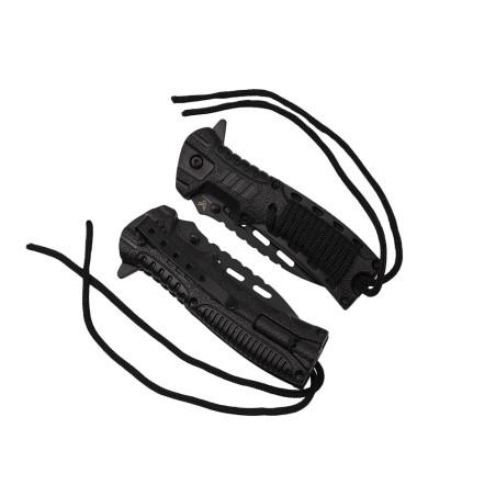 Nóż sprężynowy z krzesiwem HASTAA 01-HS-501