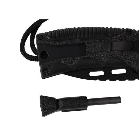 Nóż sprężynowy z krzesiwem HASTAA 01-HS-501