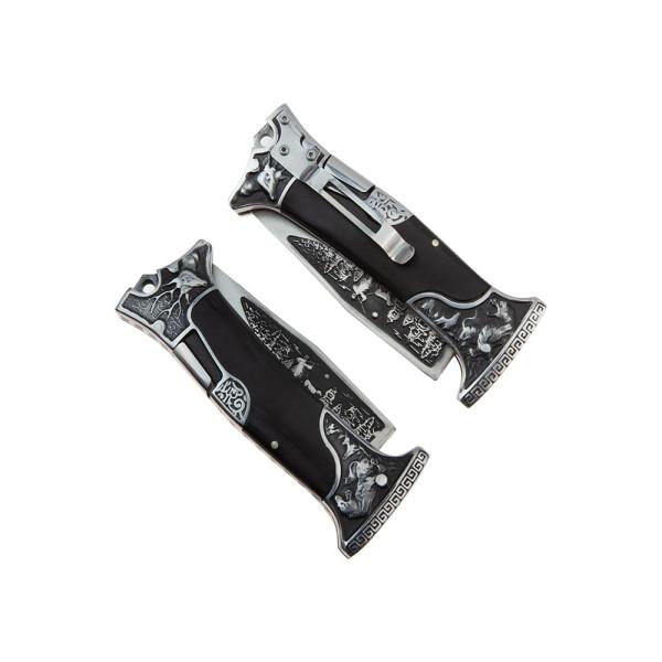 Nóż Myśliwski Columbia N-064APS Składany + Skórzane ETUI Nóż Myśliwski Columbia N-064APS Składany + Skórzane ETUI