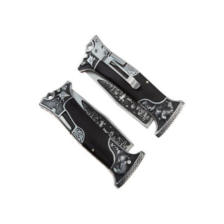 Nóż Myśliwski Columbia N-064APS Składany + Skórzane ETUI Nóż Myśliwski Columbia N-064APS Składany + Skórzane ETUI