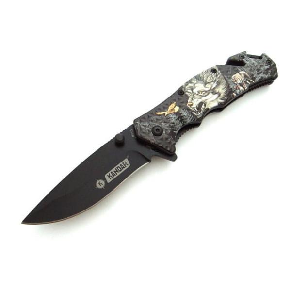 Nóż Ratowniczy Kandar N-353D Sprężynowy Nóż Ratowniczy Kandar N-353D Sprężynowy