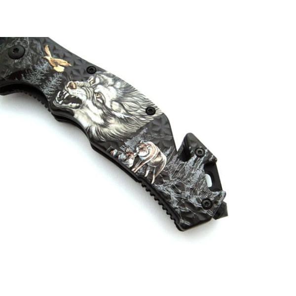 Nóż Ratowniczy Kandar N-353D Sprężynowy Nóż Ratowniczy Kandar N-353D Sprężynowy