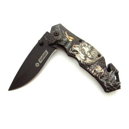 Nóż Ratowniczy Kandar N-353D Sprężynowy Nóż Ratowniczy Kandar N-353D Sprężynowy