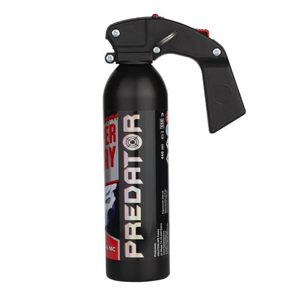 GAZ PIEPRZOWY PREDATOR 550ml GAŚNICA G-034 GAZ PIEPRZOWY PREDATOR 550ml GAŚNICA G-034
