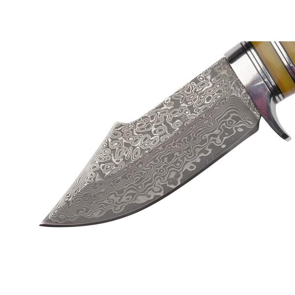 Nóż myśliwski ze stali damasceńskiej BSH N-959 Nóż myśliwski ze stali damasceńskiej BSH N-959