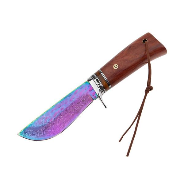 Nóż Myśliwski Damast Rainbow Fade BSH N-960