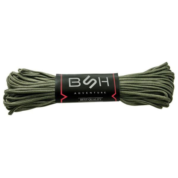 Linka Paracord Premium Strength BSH ADVENTURE BR-006A Zielona Linka Paracord Premium Strength BSH ADVENTURE BR-006A Zielona
