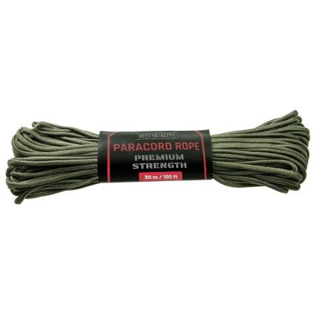 Linka Paracord Premium Strength BSH ADVENTURE BR-006A Zielona Linka Paracord Premium Strength BSH ADVENTURE BR-006A Zielona