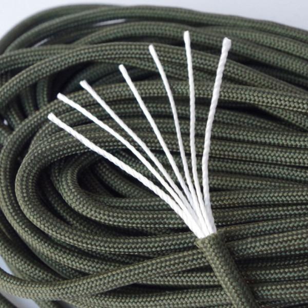 Linka Paracord Premium Strength BSH ADVENTURE BR-006A Zielona Linka Paracord Premium Strength BSH ADVENTURE BR-006A Zielona