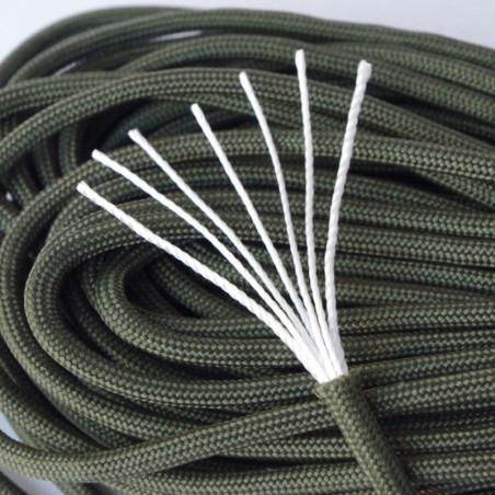 Linka Paracord Premium Strength BSH ADVENTURE BR-006A Zielona Linka Paracord Premium Strength BSH ADVENTURE BR-006A Zielona