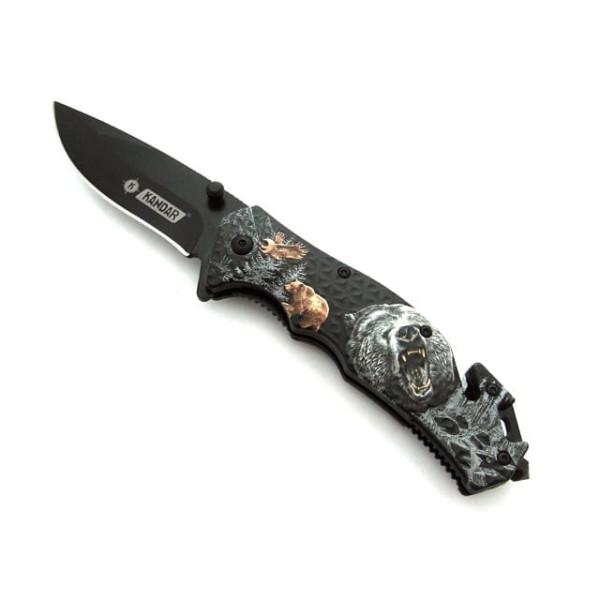 Nóż Ratowniczy Kandar N-353E Sprężynowy Nóż Ratowniczy Kandar N-353E Sprężynowy