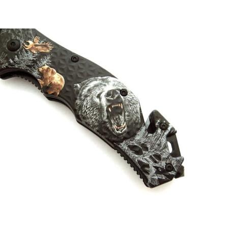 Nóż Ratowniczy Kandar N-353E Sprężynowy Nóż Ratowniczy Kandar N-353E Sprężynowy