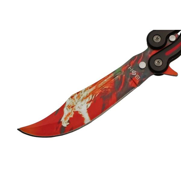 Nóż Motylek BSH ADVENTURE N-458A