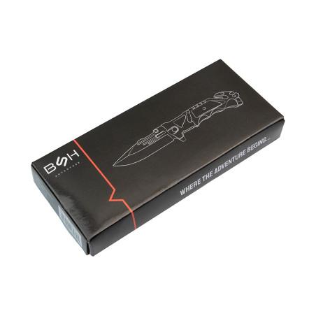 Nóż Ratowniczy BSH N-389B Sprężynowy