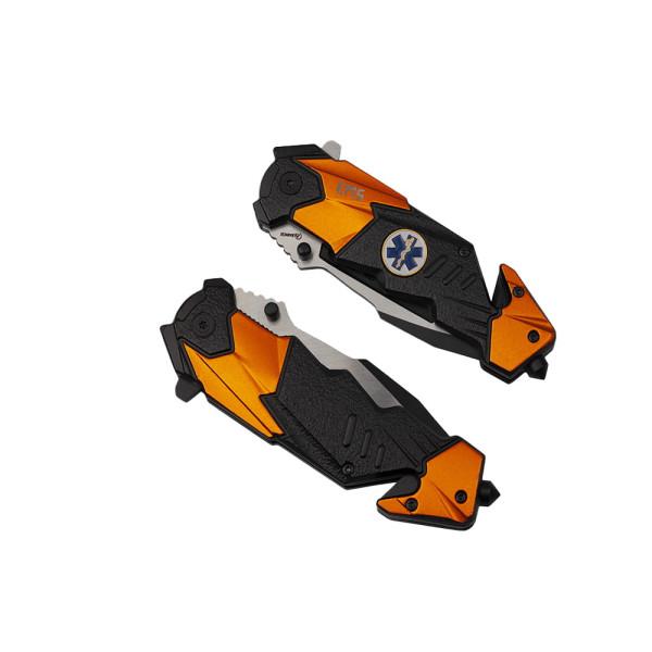 Nóż Ratowniczy ALBAINOX N-384B 18122-A Sprężynowy