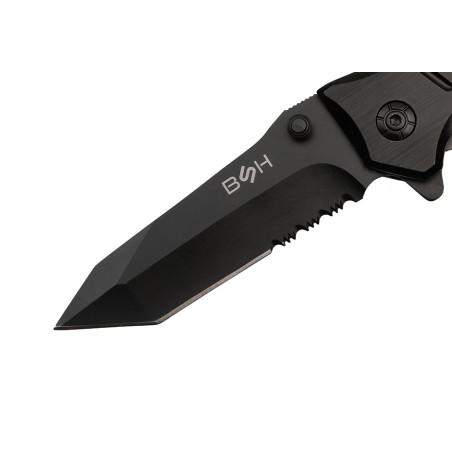 Nóż Ratowniczy BSH ADVENTURE N-386A Sprężynowy