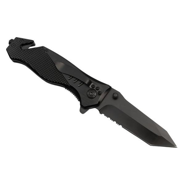 Nóż Ratowniczy BSH ADVENTURE N-386A Sprężynowy