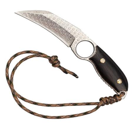 Nóż myśliwski ze stali damasceńskiej BSH N-956 Nóż myśliwski ze stali damasceńskiej BSH N-956