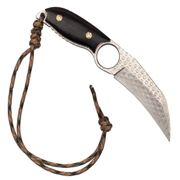 Nóż myśliwski ze stali damasceńskiej BSH N-956 Nóż myśliwski ze stali damasceńskiej BSH N-956