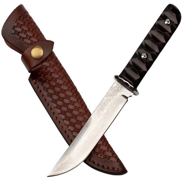 Nóż myśliwski ze stali damasceńskiej BSH N-958 Nóż myśliwski ze stali damasceńskiej BSH N-958