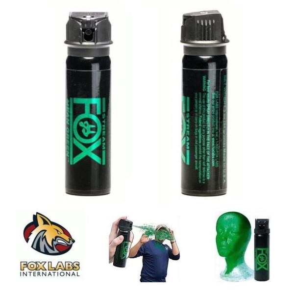 Gaz Pieprzowy Żelowy FOX LABS GREEN 89 ml - Strumień G-011