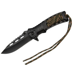 Nóż sprężynowy z krzesiwem HASTAA 02-HS-501