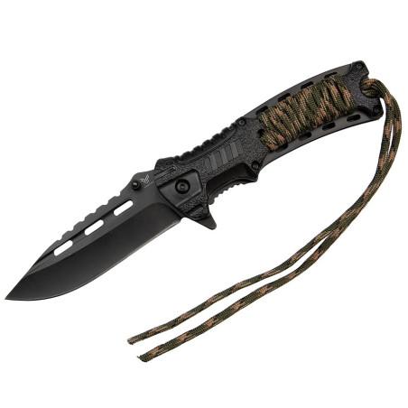 Nóż sprężynowy z krzesiwem HASTAA 02-HS-501