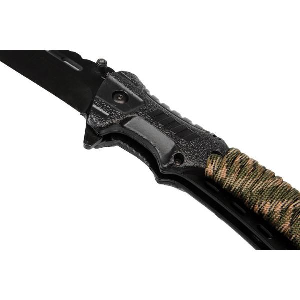 Nóż sprężynowy z krzesiwem HASTAA 02-HS-501