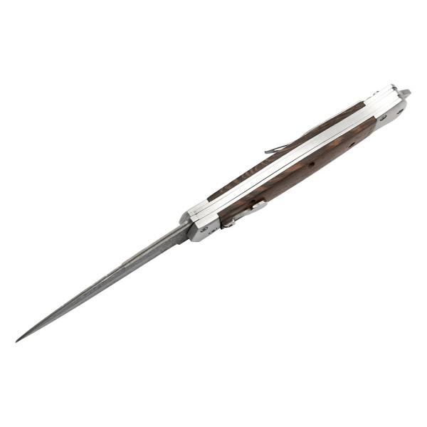 Nóż Sprężynowy Damasceński N-961 Damast Nóż Sprężynowy Damasceński N-961 Damast