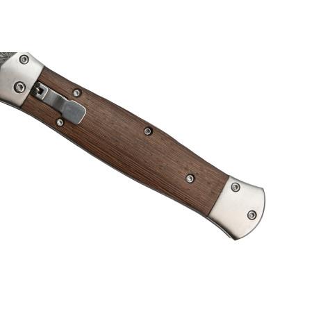 Nóż Sprężynowy Damasceński N-961 Damast Nóż Sprężynowy Damasceński N-961 Damast