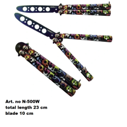 Nóż Motylek Treningowy N-500W