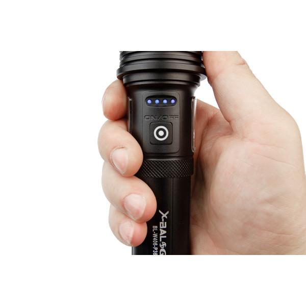 Latarka X-BALOG Z Bocznym Światłem BL-W406-P360 L-115 Latarka X-BALOG Z Bocznym Światłem BL-W406-P360 L-115