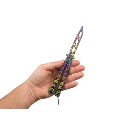 Nóż Motylek Treningowy N-466B Nóż Motylek Treningowy N-466B