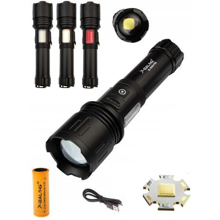 Latarka X-BALOG Z Bocznym Światłem BL-W406-P360 L-115 Latarka X-BALOG Z Bocznym Światłem BL-W406-P360 L-115