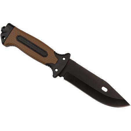 Nóż taktyczny HASTAA 10-HS-251 + krzesiwo i ostrzałka