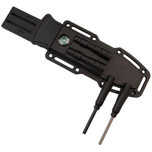 Nóż taktyczny HASTAA 10-HS-251 + krzesiwo i ostrzałka