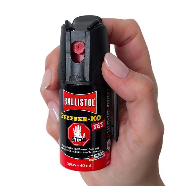 Gaz Pieprzowy Klever KO JET 40 ml Strumień Żel G-059