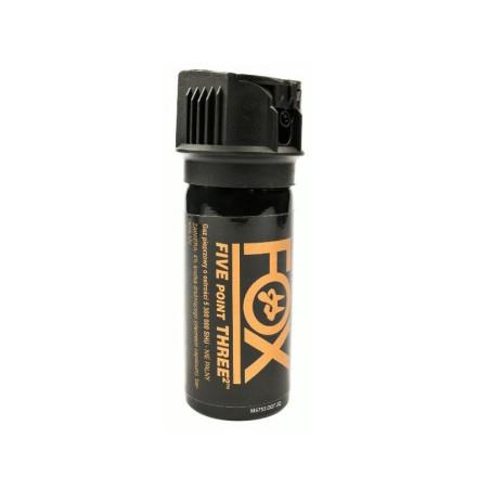 Gaz Pieprzowy FOX LABS 5.3² 4%OC Five point Three² 43ml Stożek Mgły G-082 Gaz Pieprzowy FOX LABS 5.3² 4%OC Five point Three² 43ml Stożek Mgły G-082