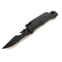 Nóż Ratowniczy BSH ADNVENTURE 3w1 N-061Z Latarka Krzesiwo 2