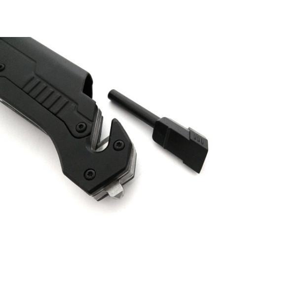 Nóż Ratowniczy BSH ADVENTURE 3w1 N-061Z Latarka Krzesiwo Nóż Ratowniczy BSH ADVENTURE 3w1 N-061Z Latarka Krzesiwo