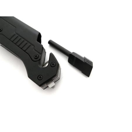 Nóż Ratowniczy BSH ADVENTURE 3w1 N-061Z Latarka Krzesiwo Nóż Ratowniczy BSH ADVENTURE 3w1 N-061Z Latarka Krzesiwo