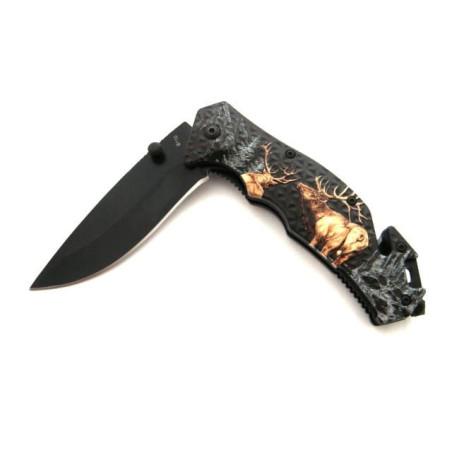 Nóż Ratowniczy BSH N-353C Sprężynowy