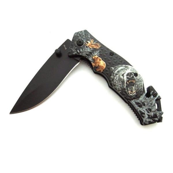 Nóż Ratowniczy BSH N-353E Sprężynowy Nóż Ratowniczy BSH N-353E Sprężynowy