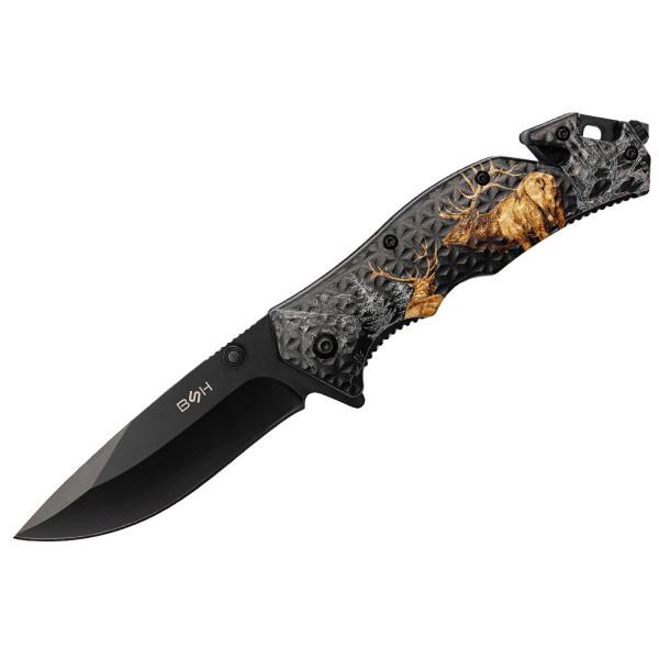 Nóż Ratowniczy BSH N-353C Sprężynowy