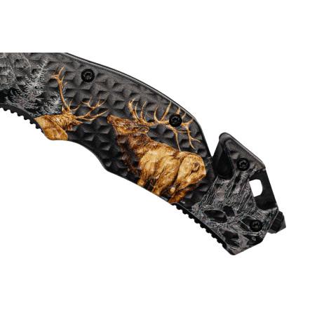 Nóż Ratowniczy BSH N-353C Sprężynowy