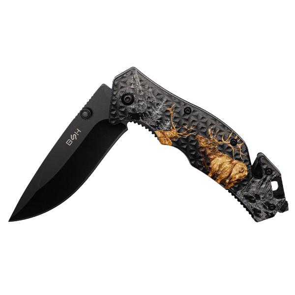 Nóż Ratowniczy BSH N-353C Sprężynowy