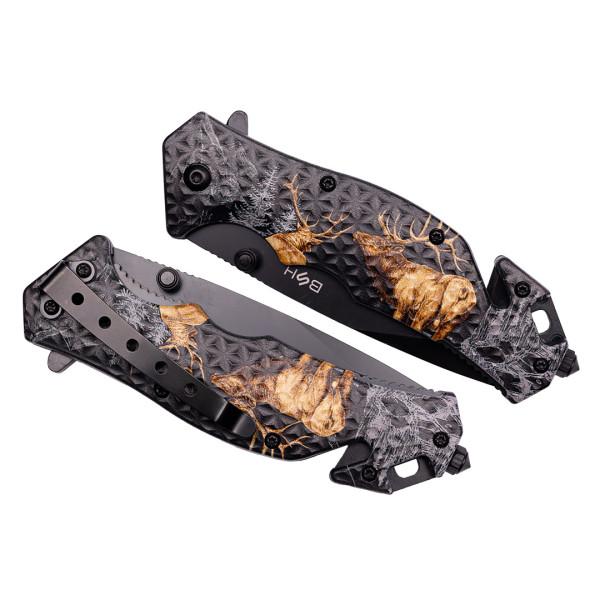 Nóż Ratowniczy BSH N-353C Sprężynowy