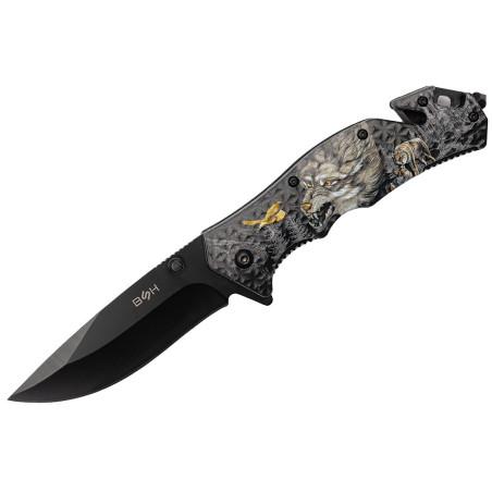 Nóż Ratowniczy BSH N-353D Sprężynowy Nóż Ratowniczy BSH N-353D Sprężynowy